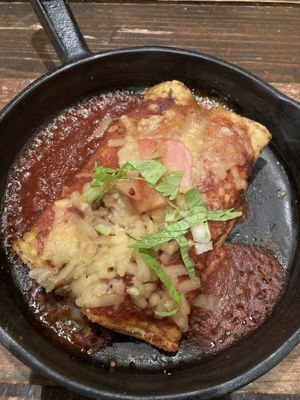 Enchiladas  #Veganuary at Otis in Hiroshima