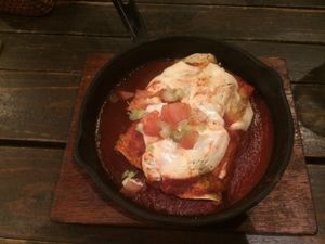 Enchiladas  at Otis in Hiroshima