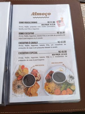 Menu 2/5 at Domo Cafe Bistro in Curitiba