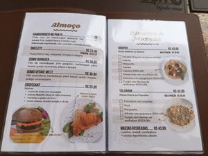 Menu 3/5 at Domo Cafe Bistro in Curitiba