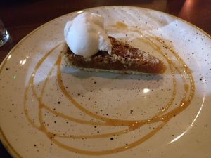 Pecan tart at The Admiral Rodney in Sheffield