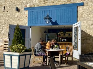 The Boat Inn courtyard bar  at The Boat Inn in Sprotborough
