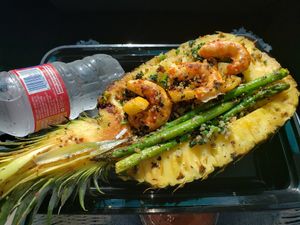 This pineapple bowl was fire. 🔥 It was well worth the trip from Colorado to eat here. at Peace Love & Eatz in Desoto