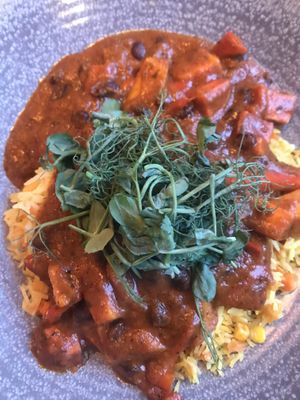 Spiced Squash And Coconut Curry  at The Nags Head in Elland