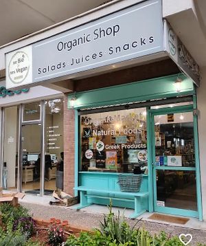   at Mr. Bio & Mrs. Vegan in Athens