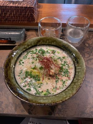 Zesty ramen vegan at Kyoto Engine Ramen in Kyoto