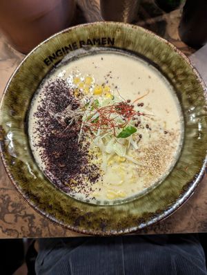 I believe at the time I said, "holy sh!t" at Kyoto Engine Ramen in Kyoto