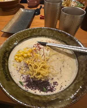   at Kyoto Engine Ramen in Kyoto