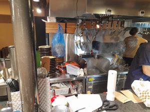 Kitchen  at Kyoto Engine Ramen in Kyoto