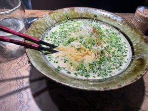 Zesty vegan  at Kyoto Engine Ramen in Kyoto