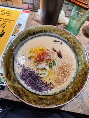 Kyoto Beaning Vegan Ramen at Kyoto Engine Ramen in Kyoto