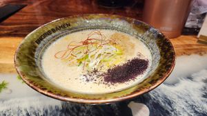 Vegan Beaning Ramen at Kyoto Engine Ramen in Kyoto