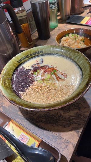 Vegan BEANing Ramen  at Kyoto Engine Ramen in Kyoto