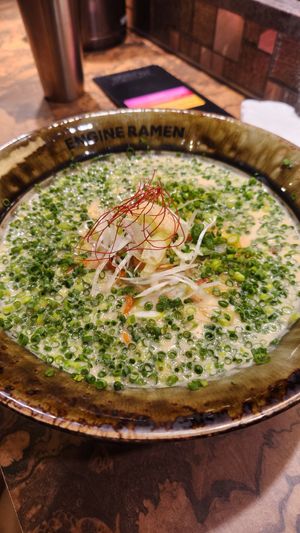 Spicy vegan ramen at Kyoto Engine Ramen in Kyoto