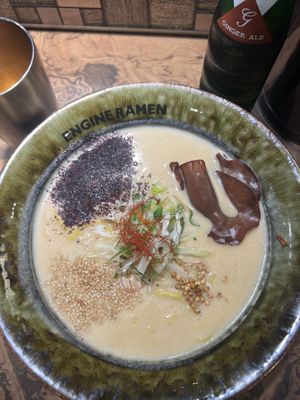   at Kyoto Engine Ramen in Kyoto