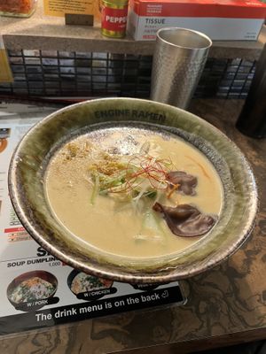   at Kyoto Engine Ramen in Kyoto