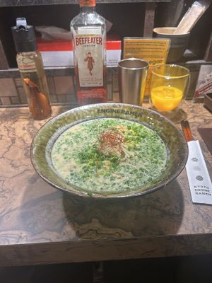   at Kyoto Engine Ramen in Kyoto