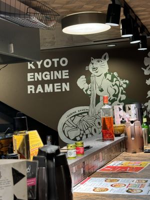   at Kyoto Engine Ramen in Kyoto