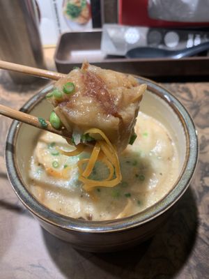 dumplingggg  at Kyoto Engine Ramen in Kyoto