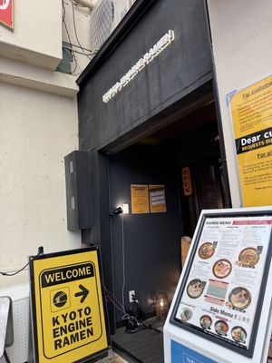   at Kyoto Engine Ramen in Kyoto