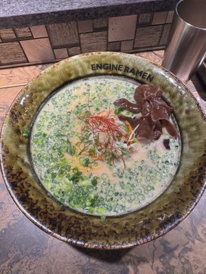   at Kyoto Engine Ramen in Kyoto