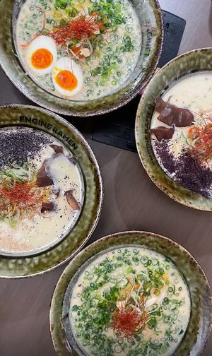   at Kyoto Engine Ramen in Kyoto