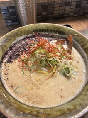   at Kyoto Engine Ramen in Kyoto