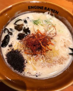 Bean Ramen  at Kyoto Engine Ramen in Kyoto