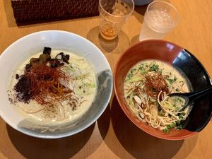Vegans need ramen too👅 at Kyoto Engine Ramen in Kyoto