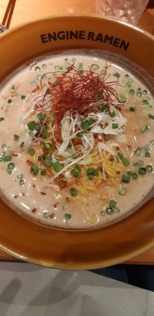 Veggie ramen at Kyoto Engine Ramen in Kyoto