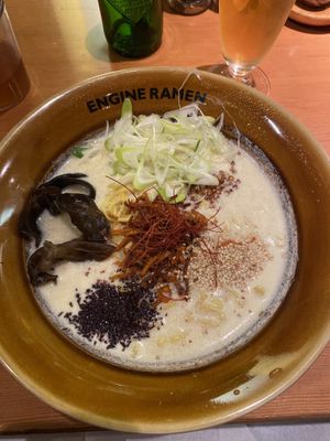 Vegan ramen ! at Kyoto Engine Ramen in Kyoto