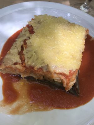 Musaka at L'Hortet in Barcelona