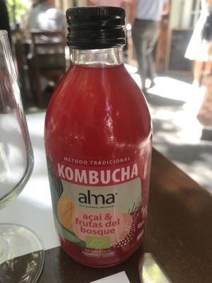 Kombucha at L'Hortet in Barcelona