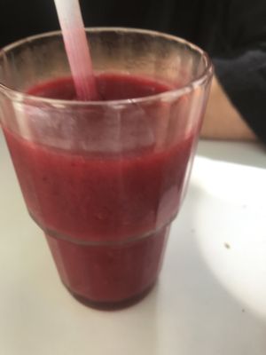 Smoothie at L'Hortet in Barcelona