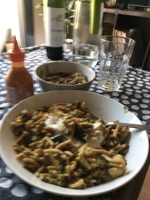 Fideua at L'Hortet in Barcelona