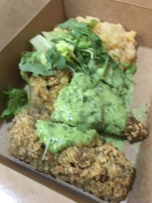 Seitan yummy at L'Hortet in Barcelona