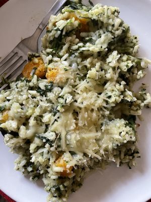 Risotto  at L'Hortet in Barcelona