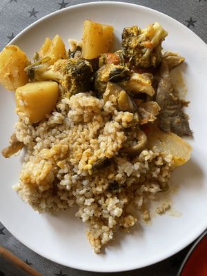 Curry  at L'Hortet in Barcelona