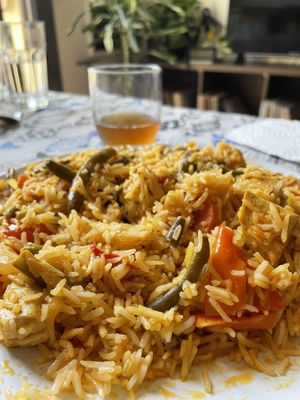 Tofu tika masala  at L'Hortet in Barcelona