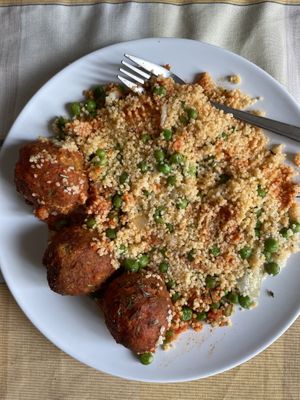 Mandonguilles  at L'Hortet in Barcelona