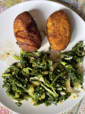 Croquetes  at L'Hortet in Barcelona