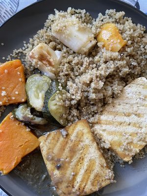 Tofu quinoa  at L'Hortet in Barcelona