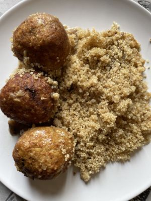 Veggie balls quinoa  at L'Hortet in Barcelona