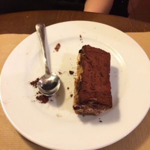 dessert at L'Hortet in Barcelona