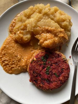 Mill burger  at L'Hortet in Barcelona