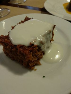 Coconut Cake at L'Hortet in Barcelona