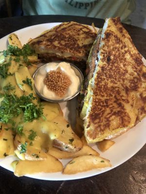 Seitanic sandwich  at Veganaes in Reykjavik