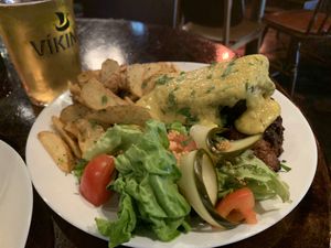 Vegan Steak at Veganaes in Reykjavik