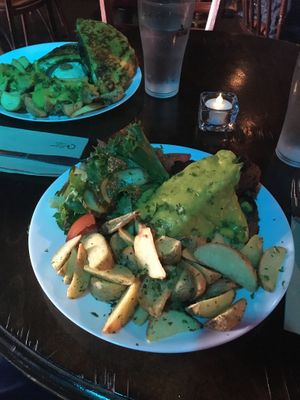 Seitan steak  at Veganaes in Reykjavik