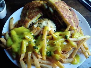 Seitanic Sandwitch at Veganaes in Reykjavik